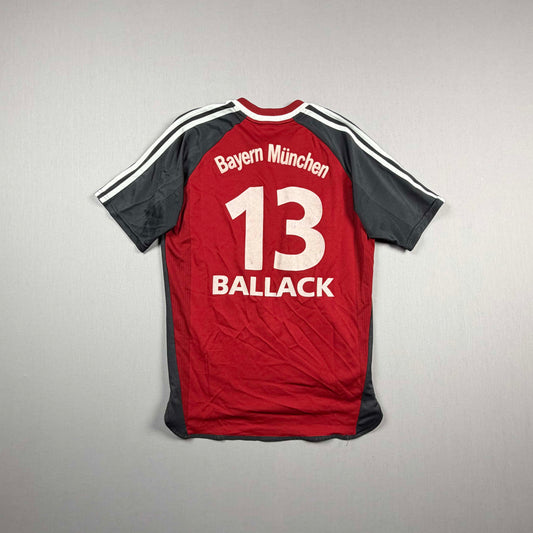 FC Bayern München 01/02 FCB Trikot (176 fitted S) "13 Ballack" Adidas