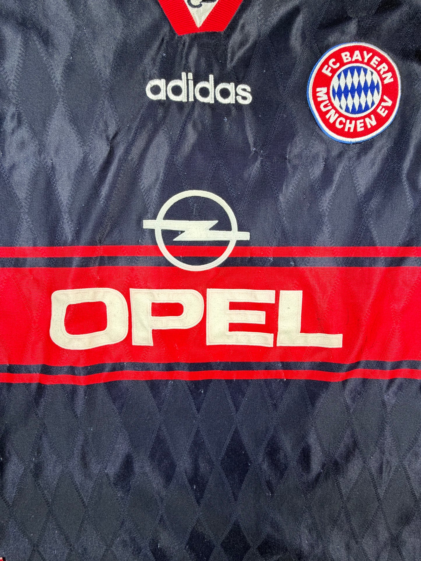 fc bayern münchen 97/98 fcb trikot (xxl) "14 basler" adidas
