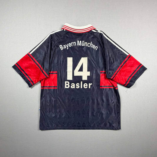 FC Bayern München 97/98 FCB Trikot (XXL) "14 Basler" Adidas