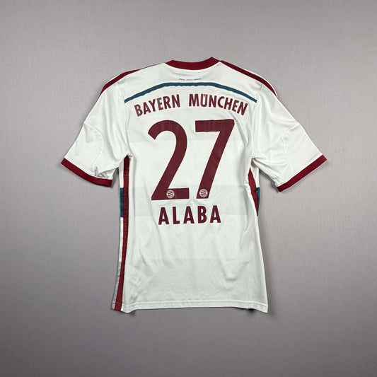 FC Bayern München 14/15 FCB Trikot (S) "27 Alaba" Adidas
