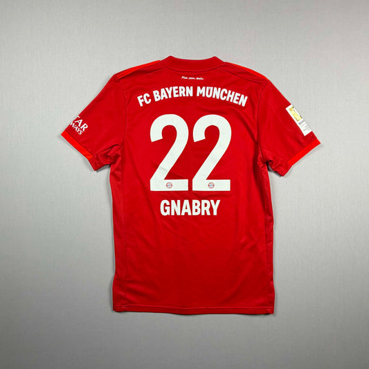 FC Bayern München 19/20 FCB Trikot (M) "22 Gnabry" Adidas