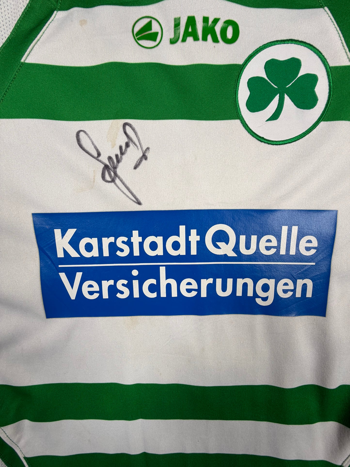 greuther fürth 09/10 sgf trikot (m/l) "5 mauersberger" jako
