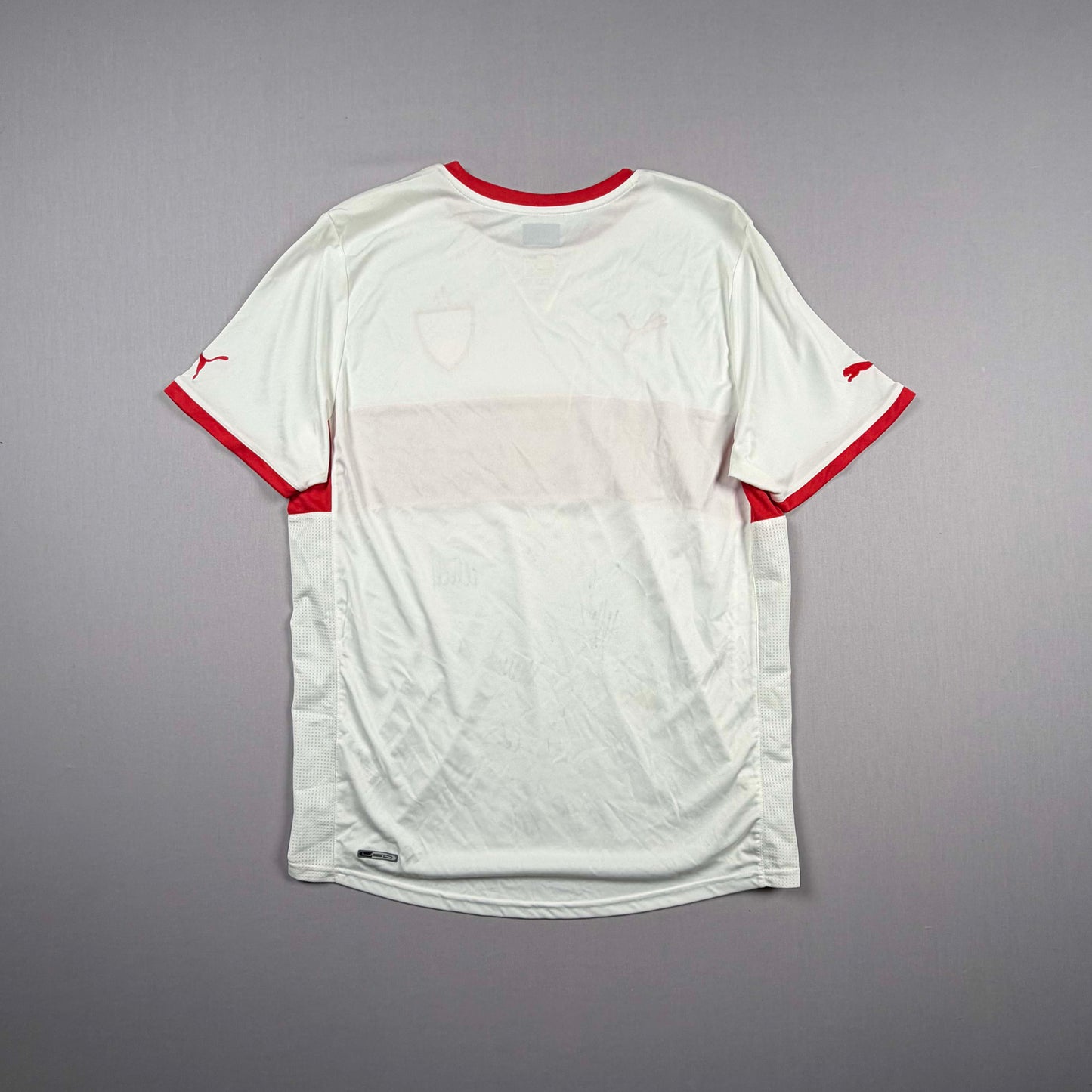 vfb stuttgart 11/12 vfb trikot (xl) mit autogrammen puma