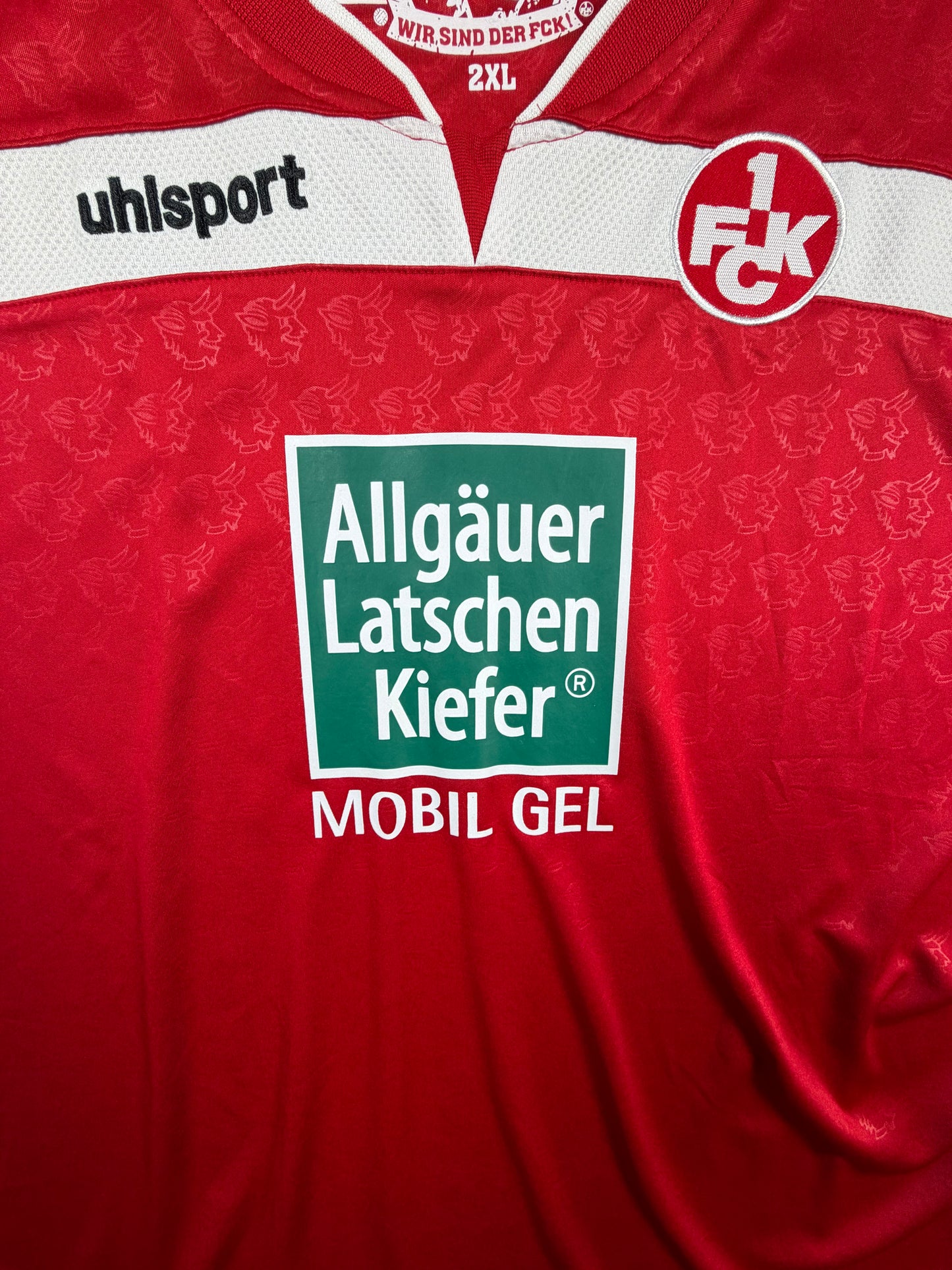 1. fc kaiserslautern 13/14 fck trikot (xxl) uhlsport