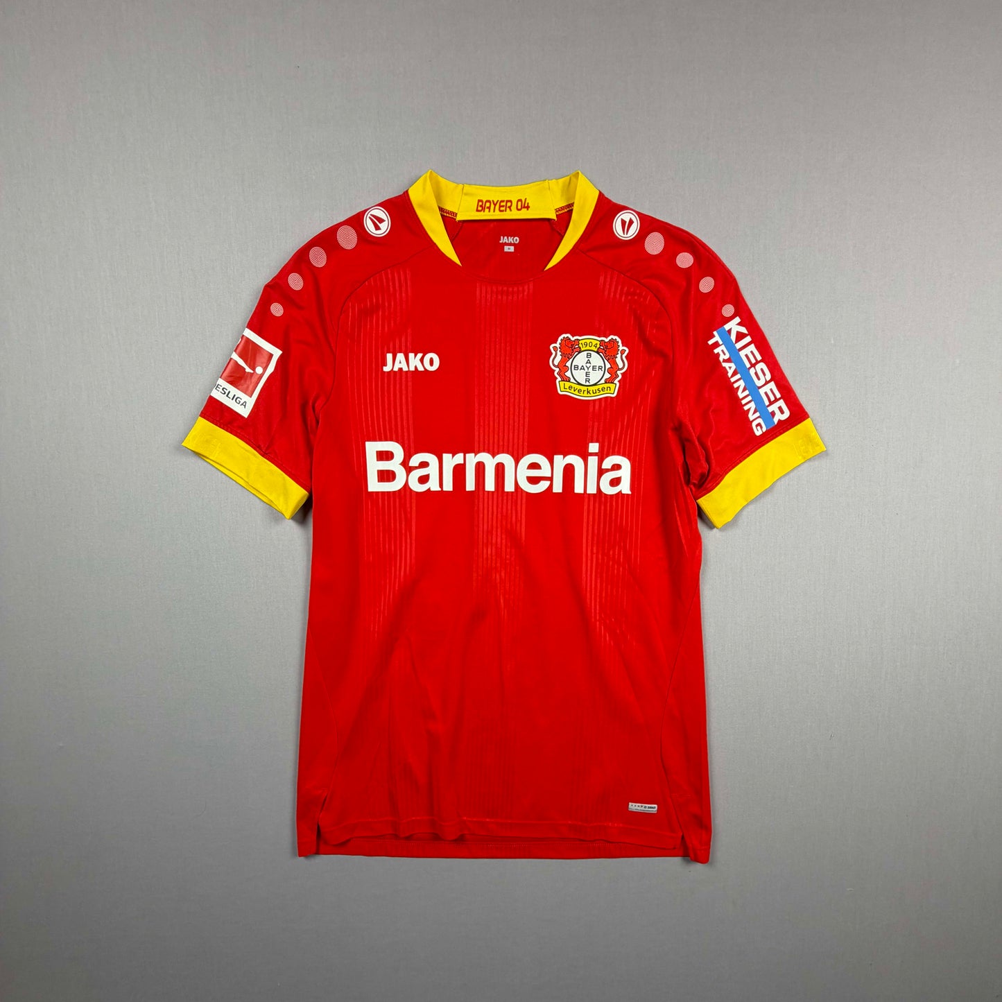 bayer leverkusen 20/21 b04 trikot (m) "20 ch. aranguiz signed" jako