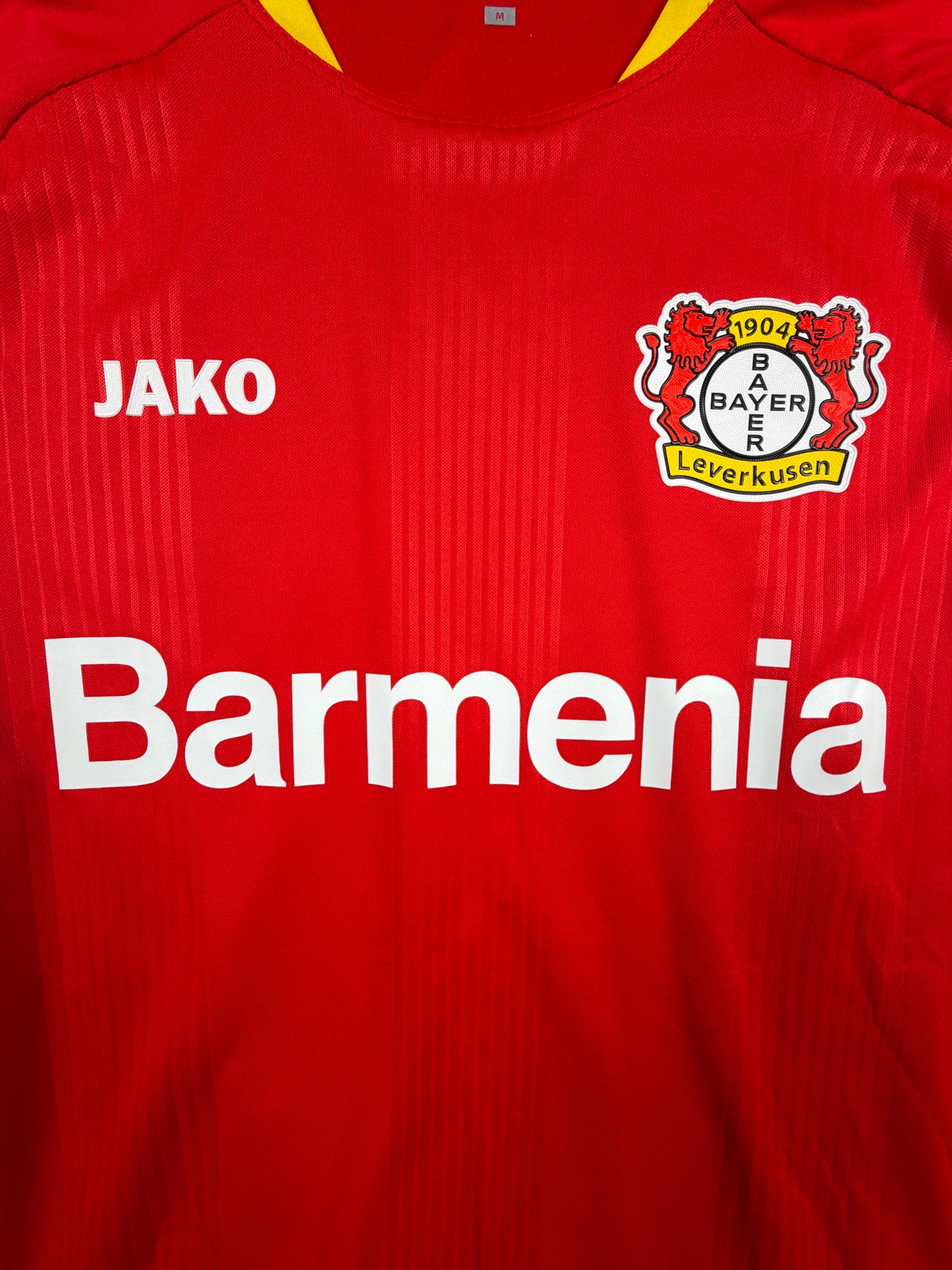 bayer leverkusen 20/21 b04 trikot (m) "20 ch. aranguiz signed" jako