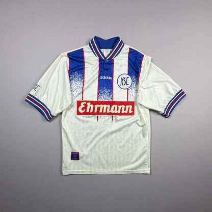 Karlsruher SC 96/98 KSC Trikot (S) "10 Hässler" Adidas