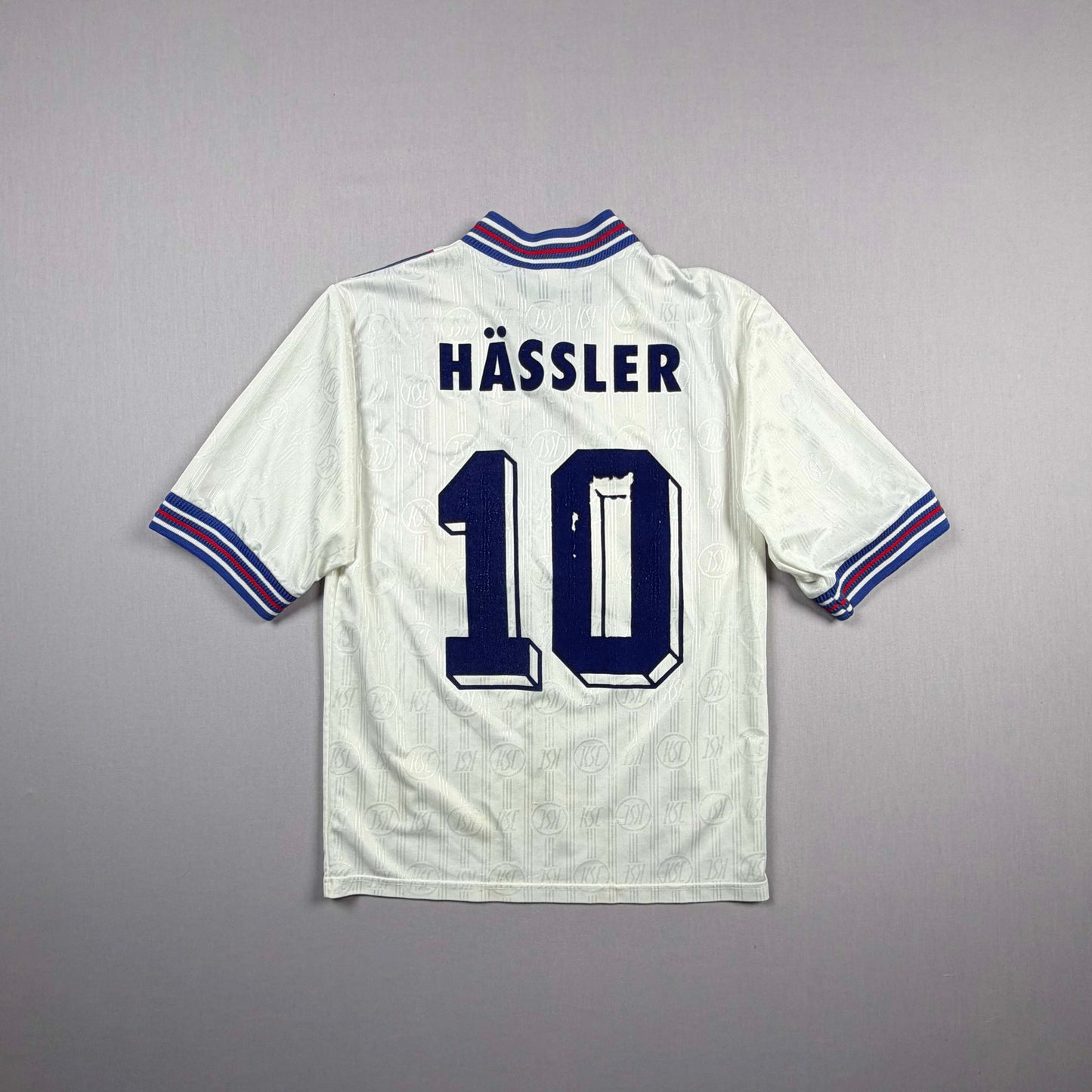 karlsruher sc 96/98 ksc trikot (s) "10 hässler" adidas