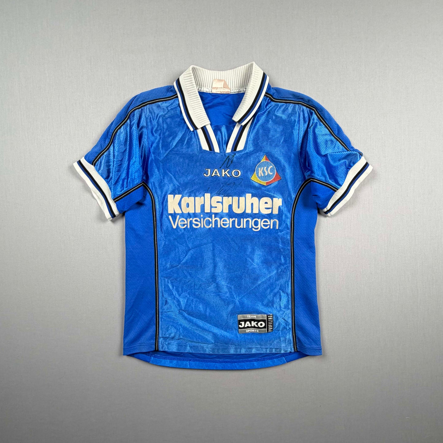 karlsruher sc 02/03 ksc trikot (xs) "30 fritz" jako