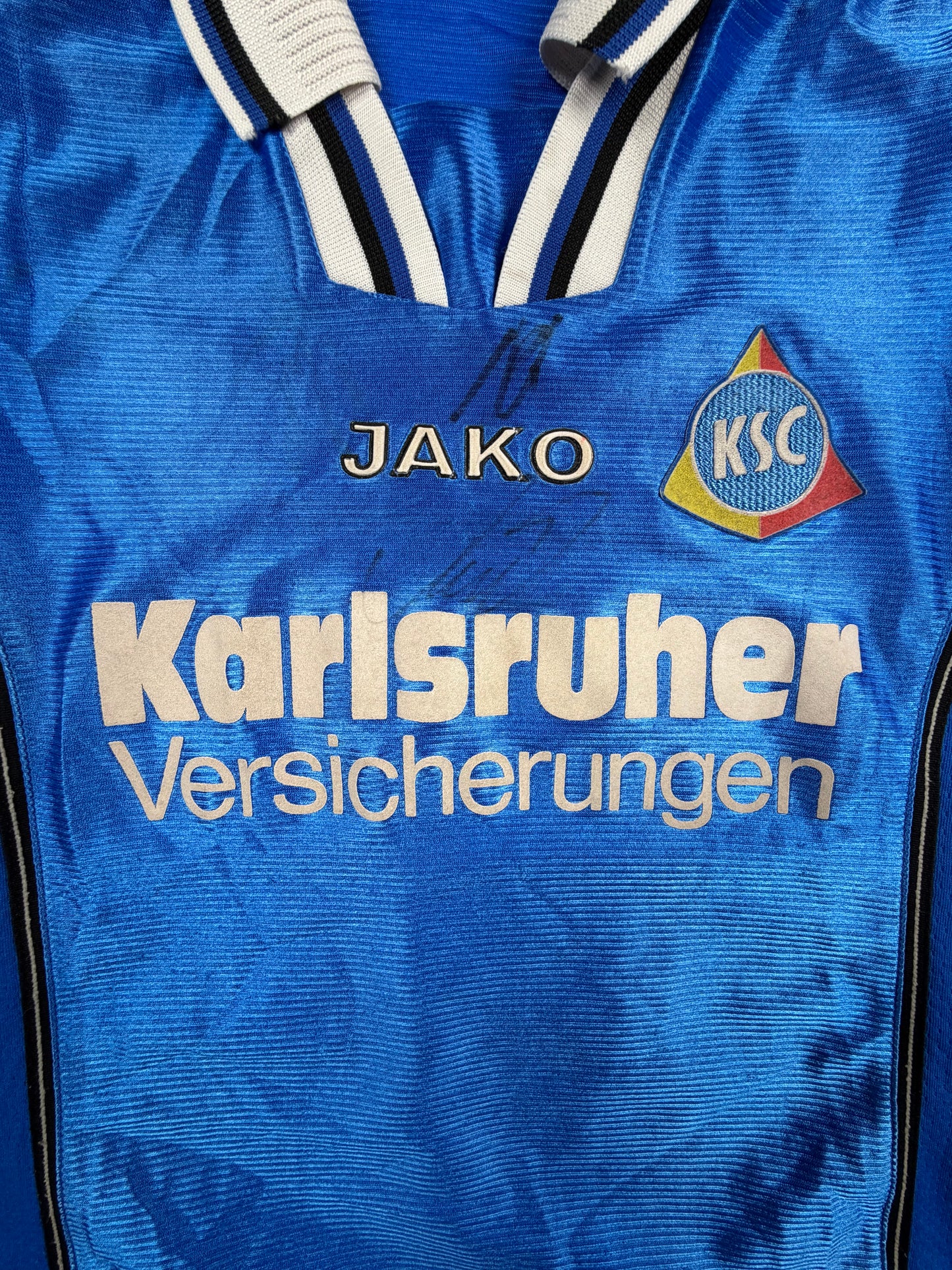 karlsruher sc 02/03 ksc trikot (xs) "30 fritz" jako