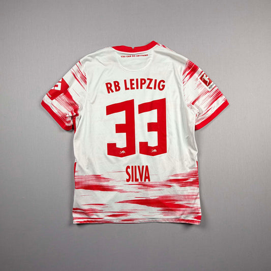 RB Leipzig 21/22 RBL Trikot (XL) "33 Silva" Nike
