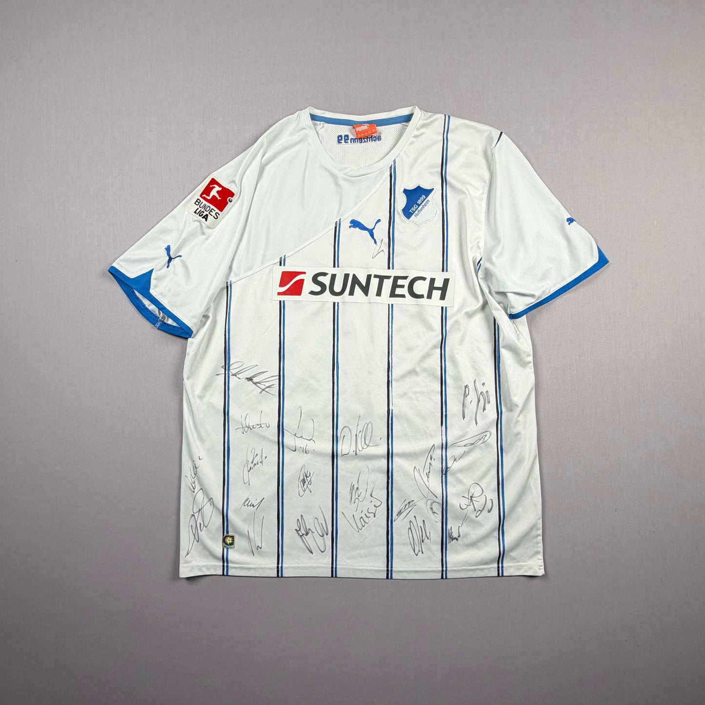 tsg hoffenheim 11/12 hof trikot (xxl) "autogramm" puma