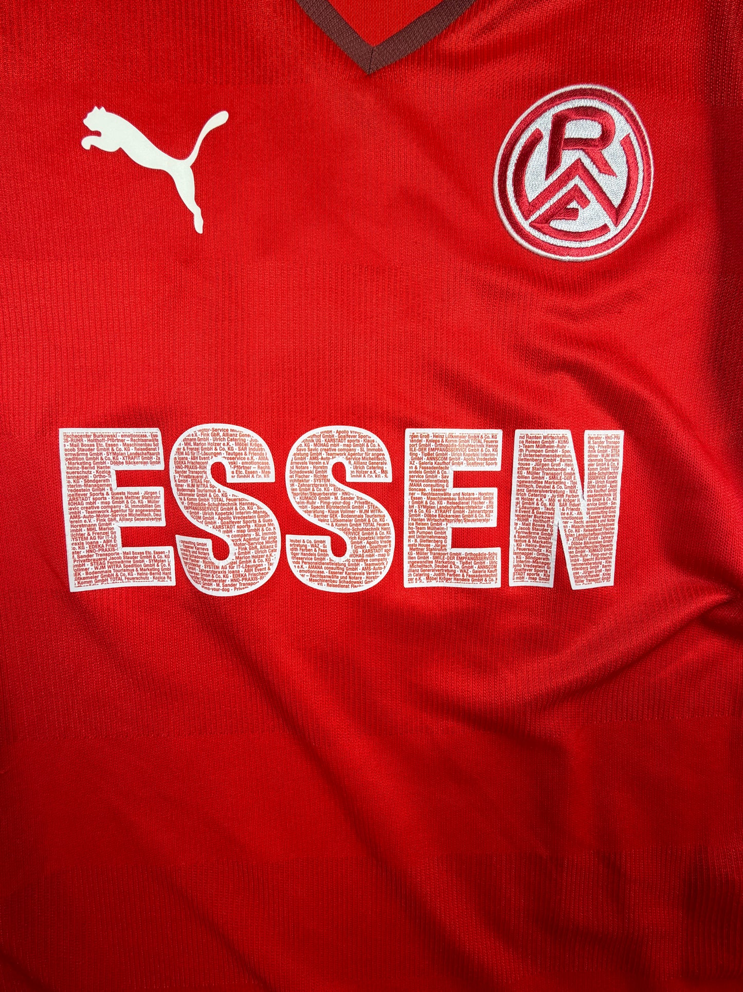 rot-weiß essen 14/15 rwe trikot (m/l) "9 kühling" puma