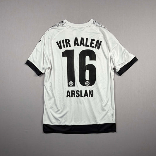 VfR Aalen 20/21 VfR Trikot (L/XL) "16 Arslan" Matchworn/Matchprepared Saller
