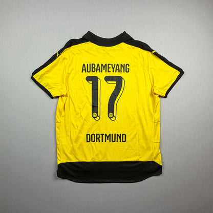 Borussia Dortmund 15/16 BVB Trikot (XXL) "17 Aubameyang" Puma