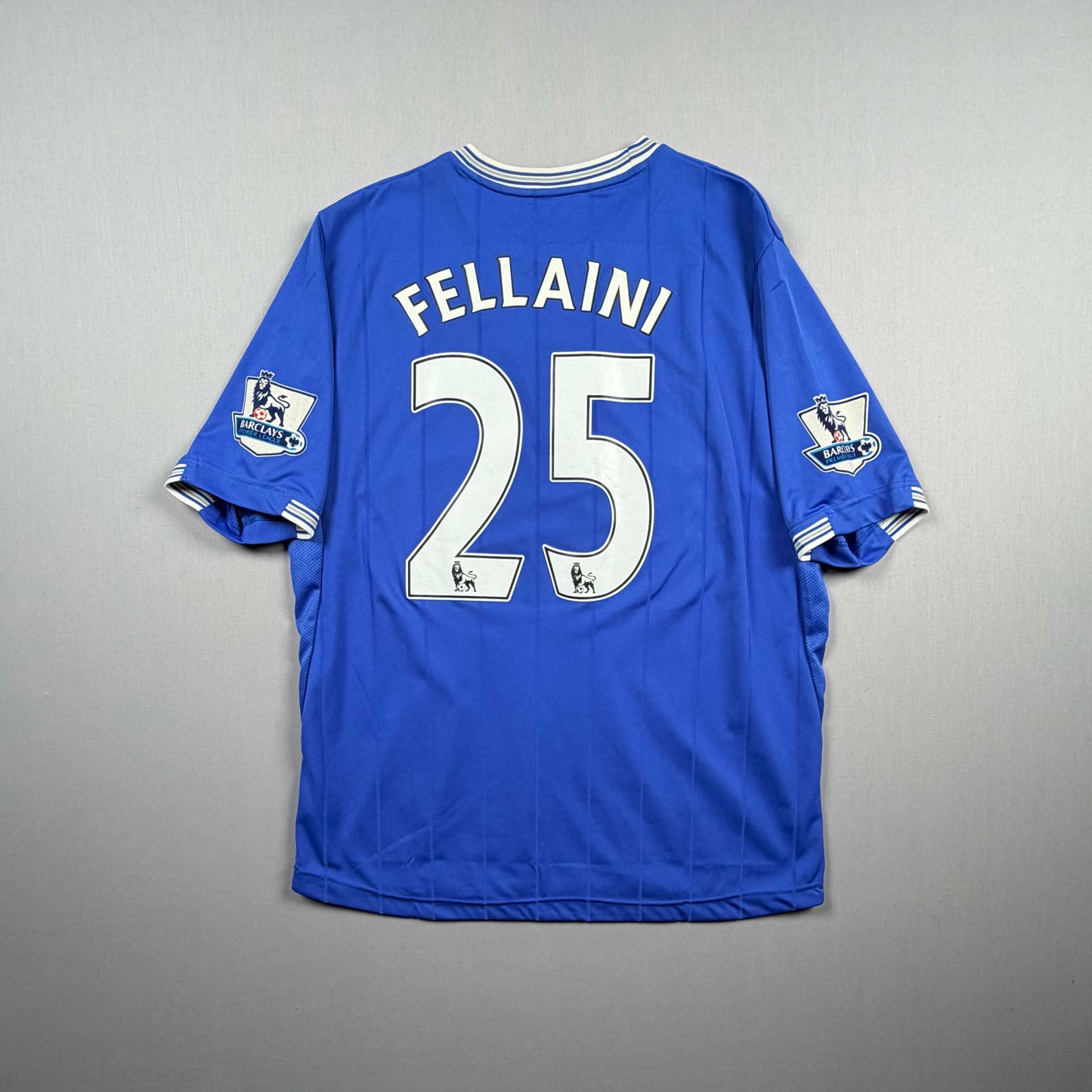 fc everton 09/10 eve trikot (l/xl) "25 fellaini" le coq sportif