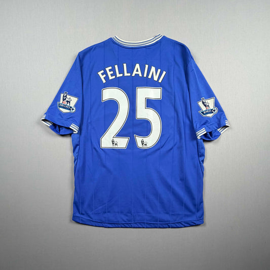 FC Everton 09/10 EVE Trikot (L/XL) "25 Fellaini" Le Coq Sportif