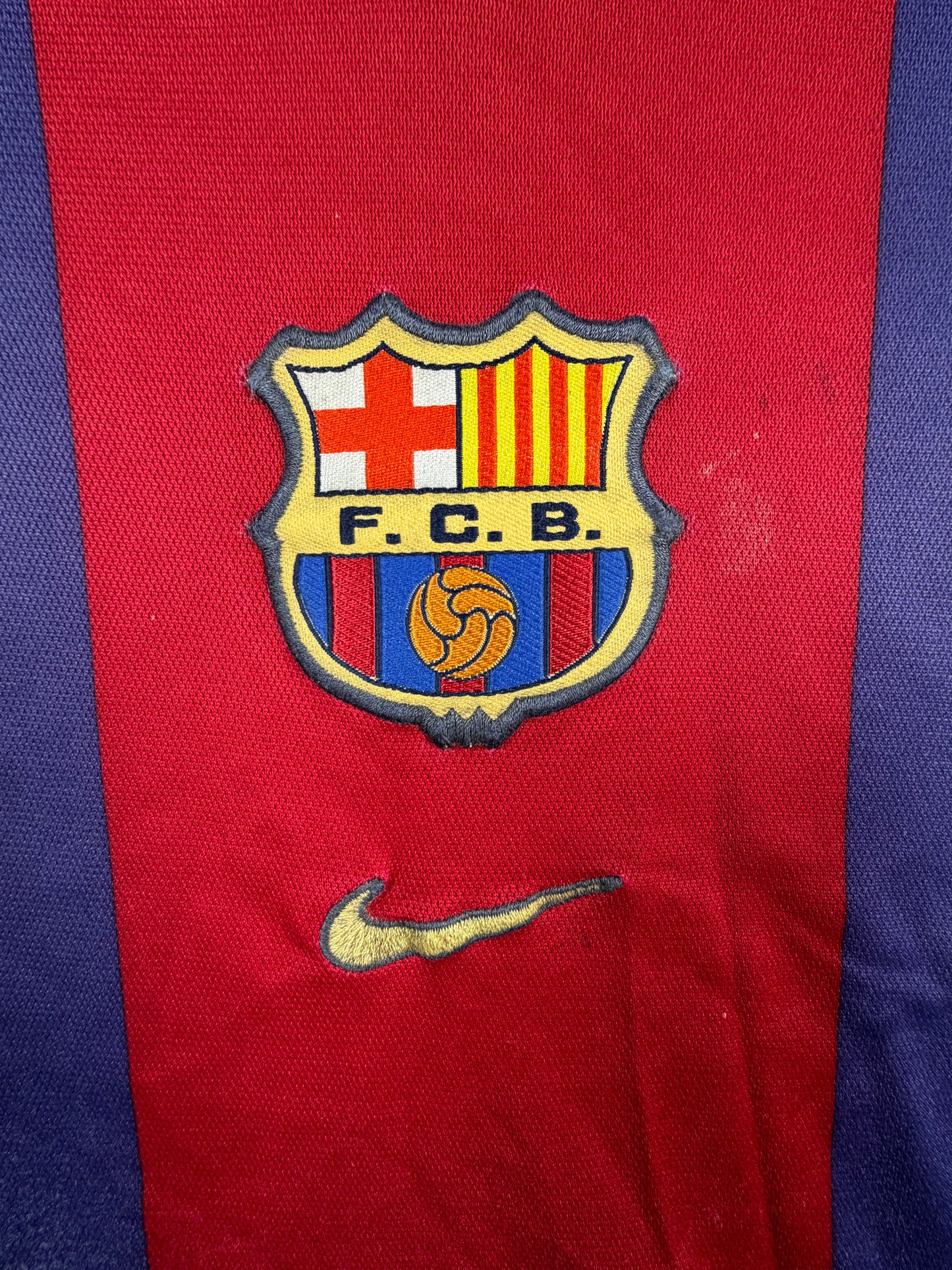 fc barcelona 98/99 fcb trikot (m) nike