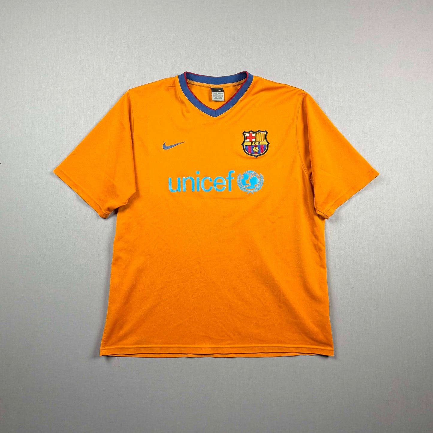 fc barcelona 06/07 fcb trikot (xxl) "19 messi" nike
