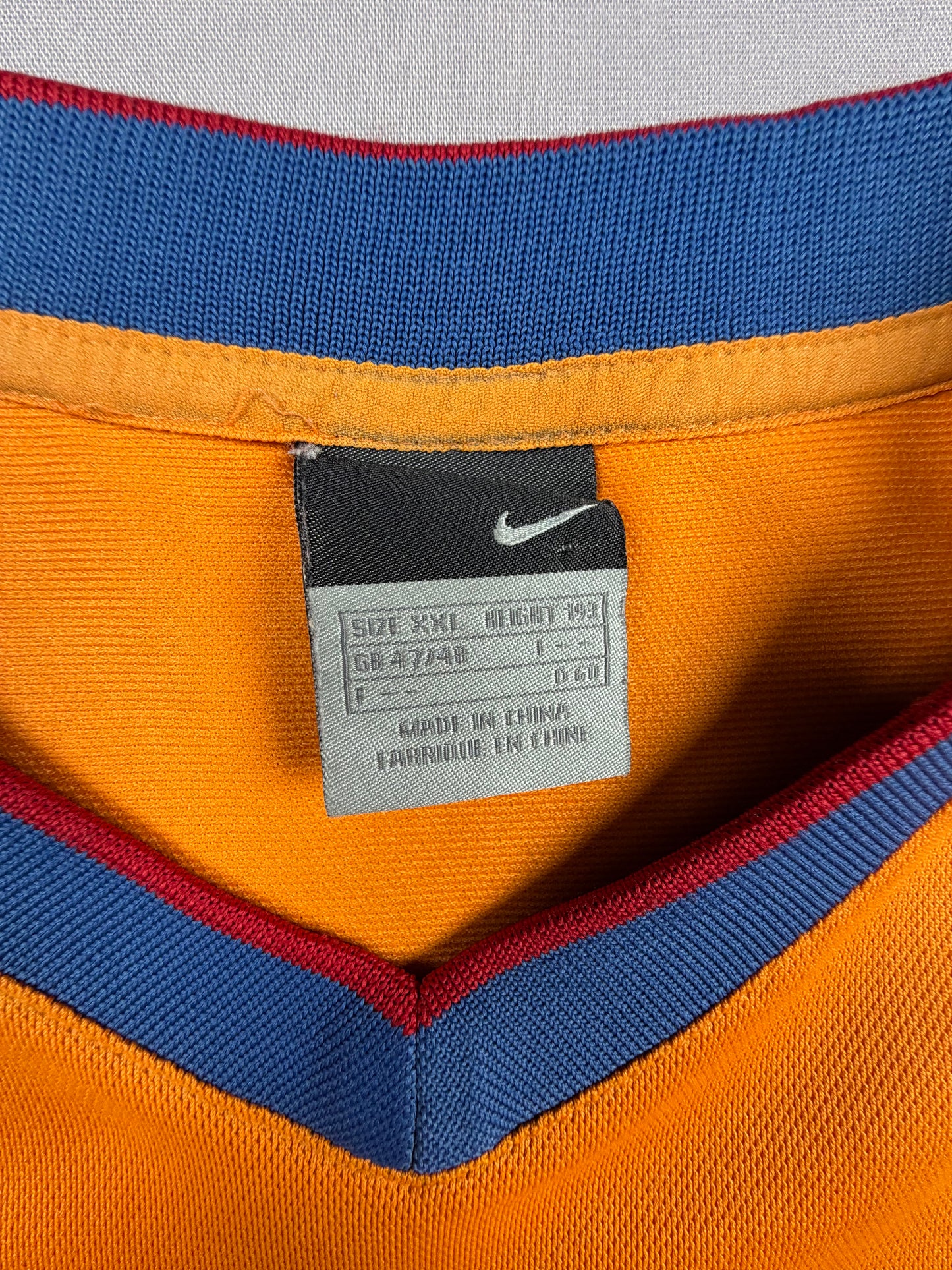 fc barcelona 06/07 fcb trikot (xxl) "19 messi" nike