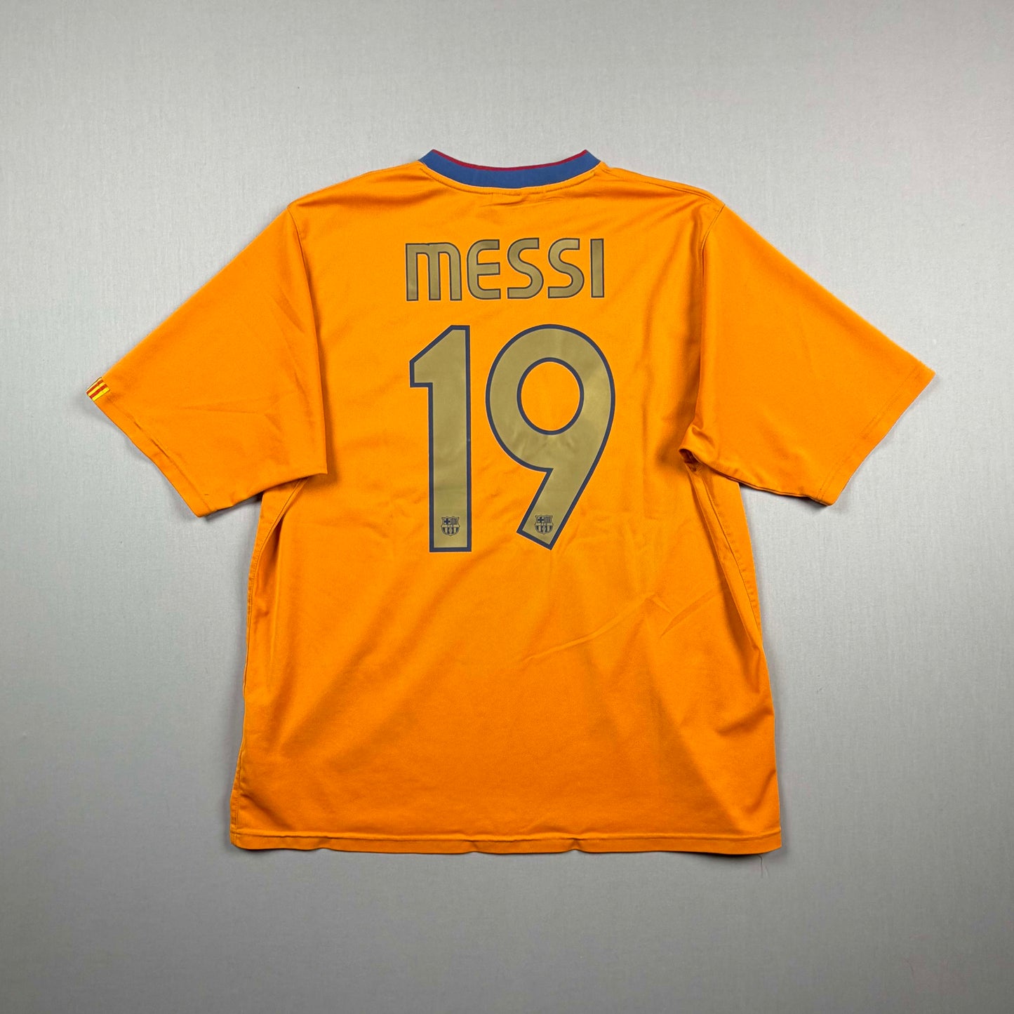 fc barcelona 06/07 fcb trikot (xxl) "19 messi" nike