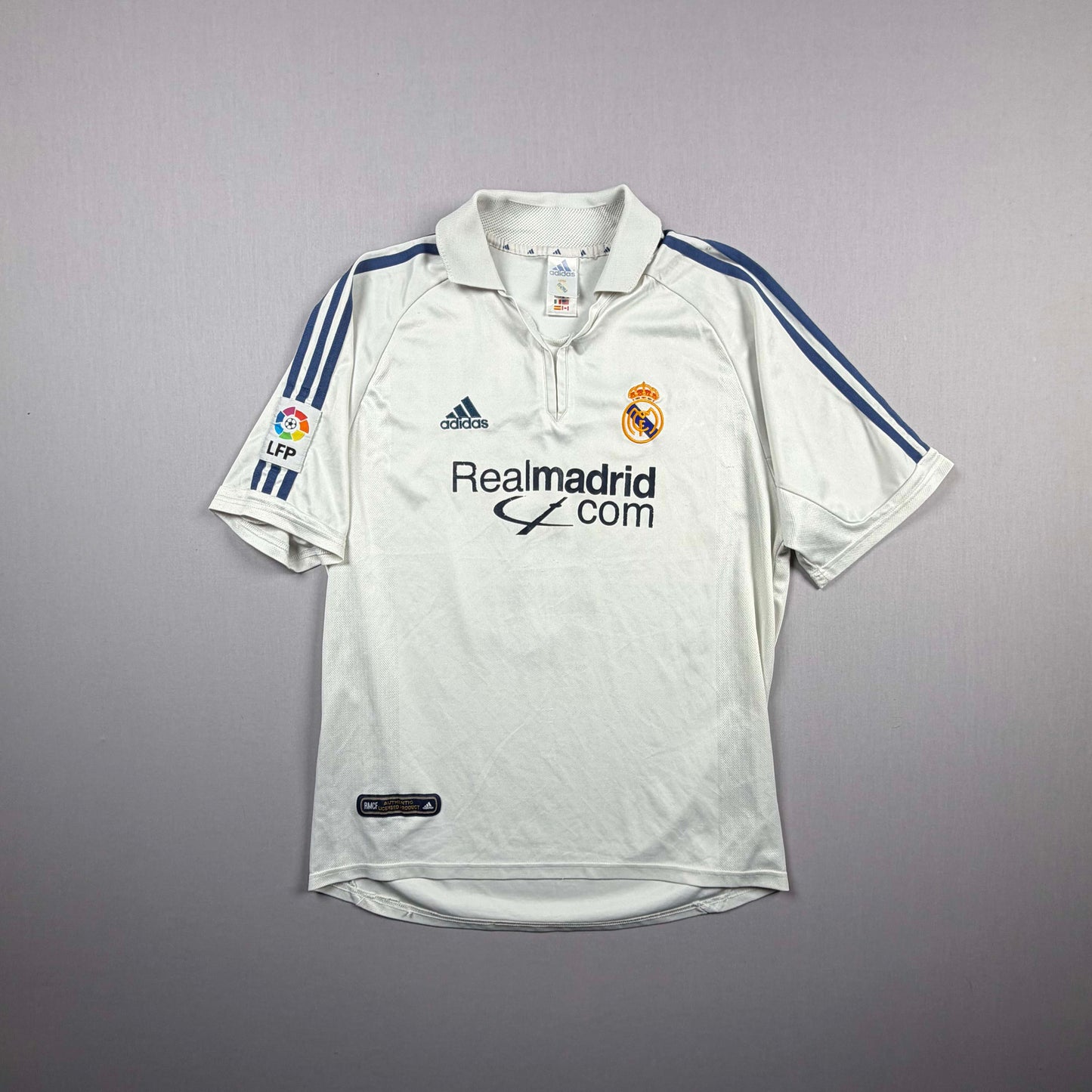 real madrid 01/02 rma trikot (l) "5 zidane" adidas