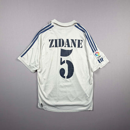 Real Madrid 01/02 RMA Trikot (L) "5 Zidane" Adidas