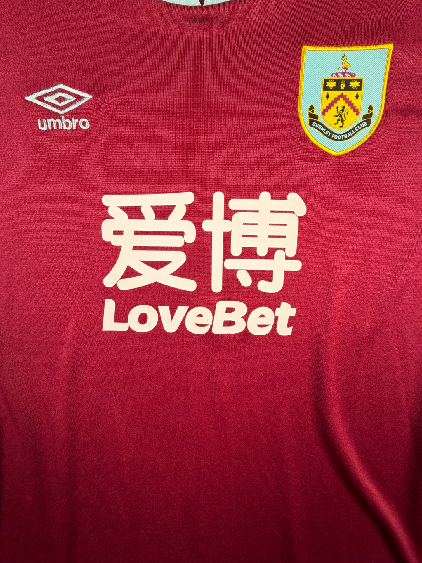 burnley fc 20/21 bfc trikot (3xl) umbro