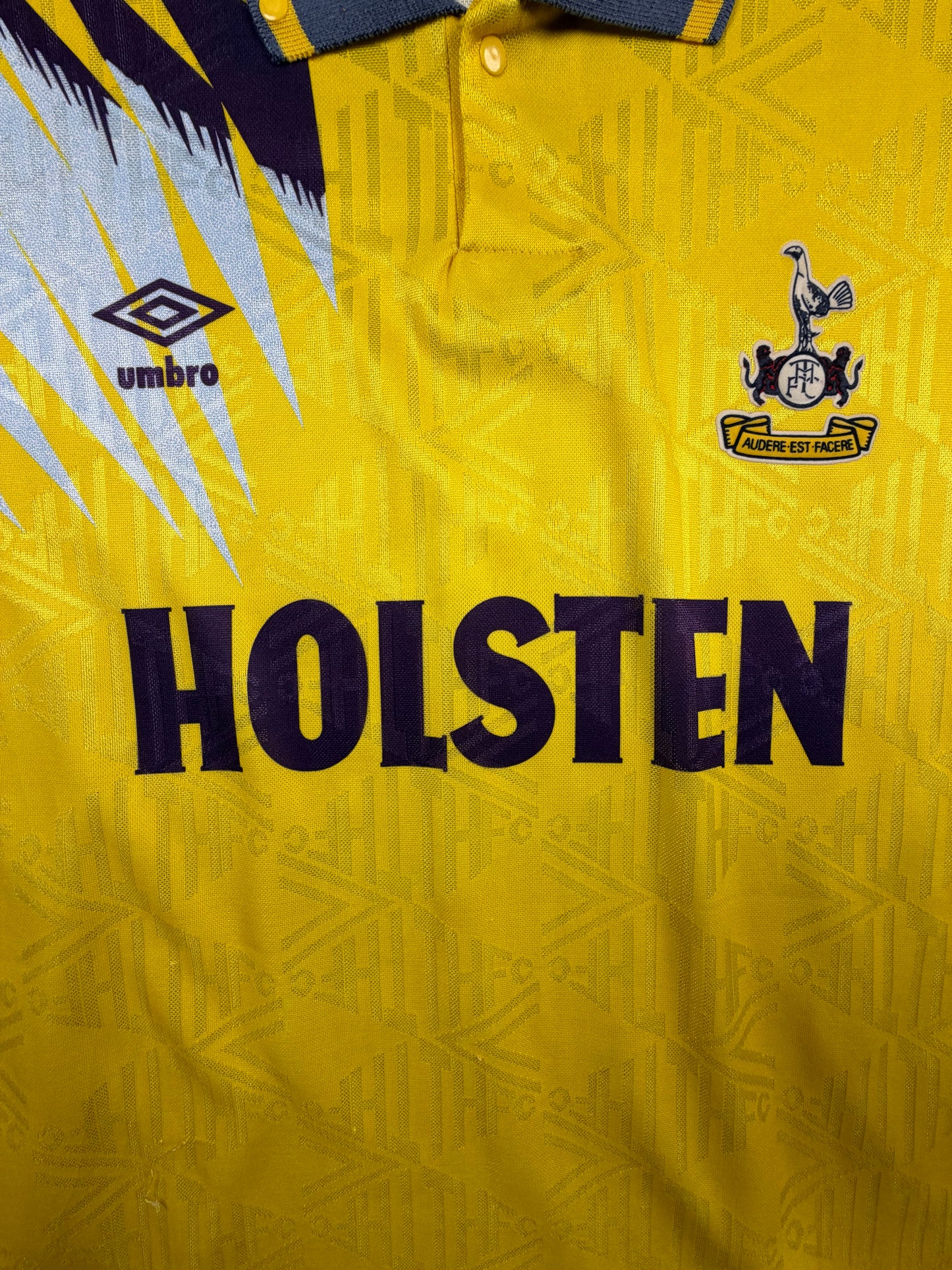 tottenham hotspur 91/94 trikot (xl) "10" umbro