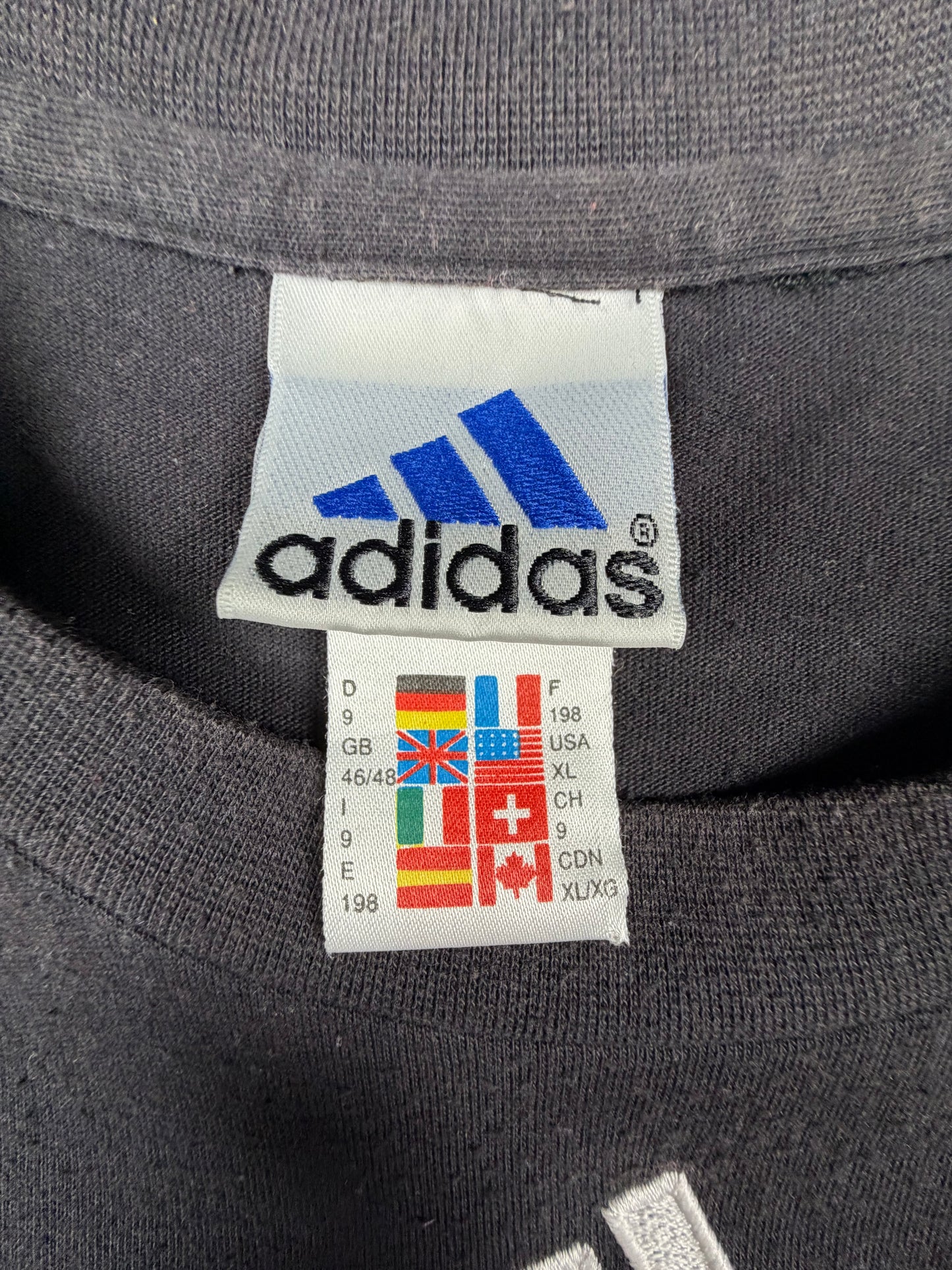 deutschland 1998 dfb t-shirt (xxl) adidas