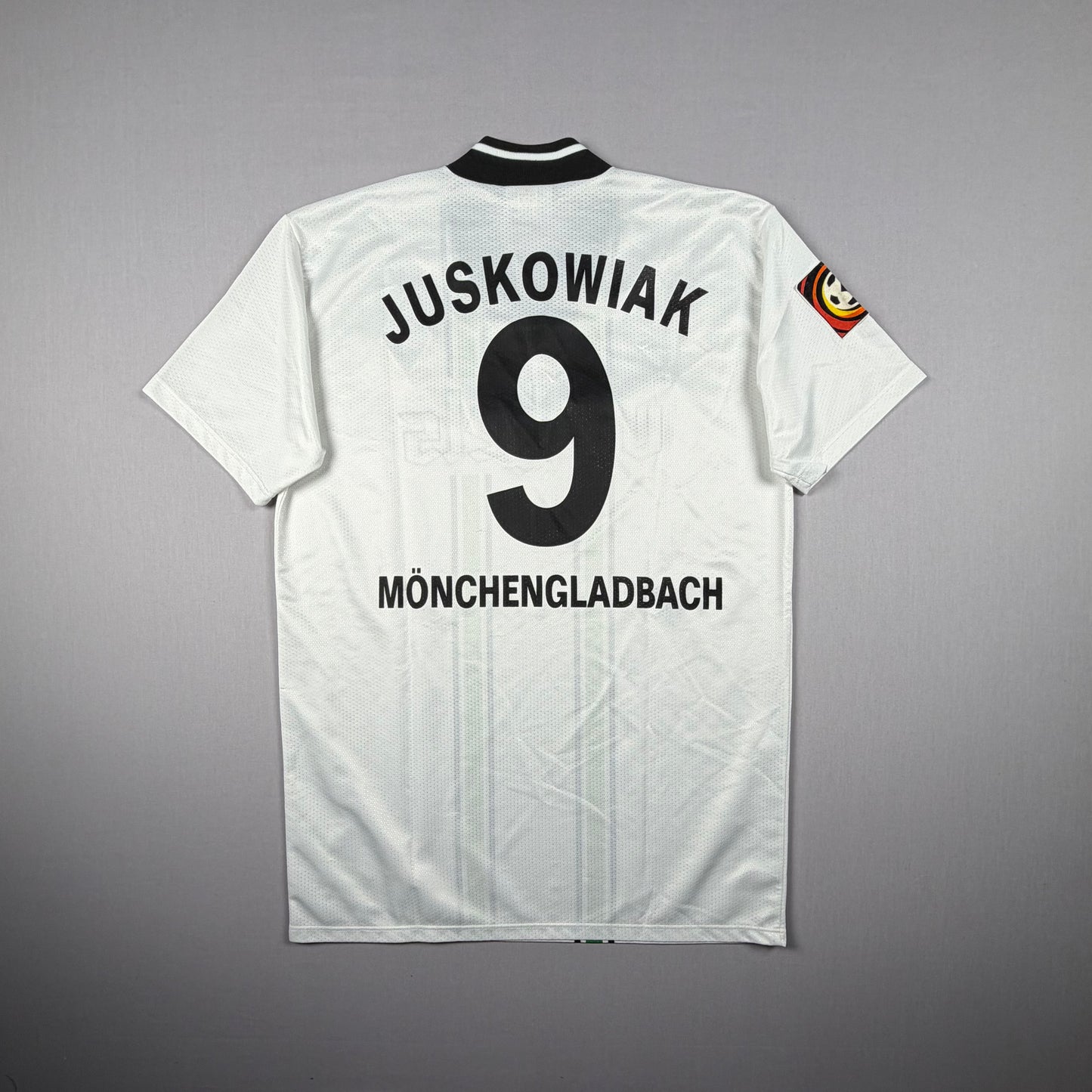 borussia m'gladbach 96/97 bmg trikot (l) "9 juskowiak" reebok