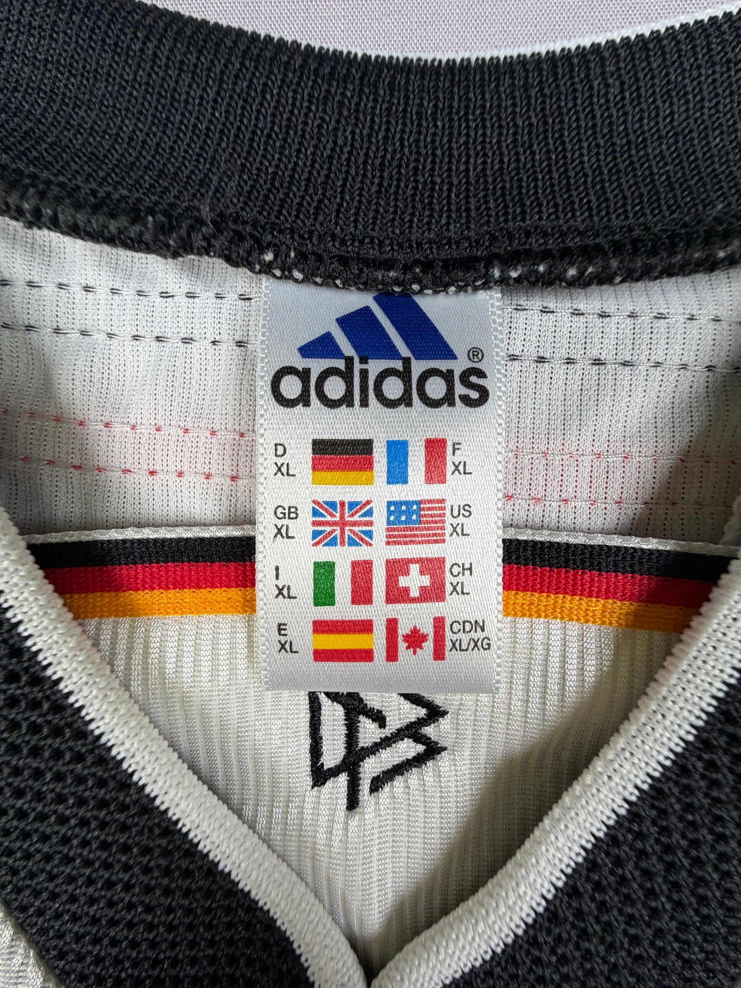 deutschland 1998 dfb trikot (xl) adidas