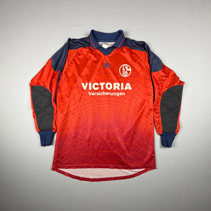 FC Schalke 04 01/02 S04 Trikot (XL) "1" Adidas