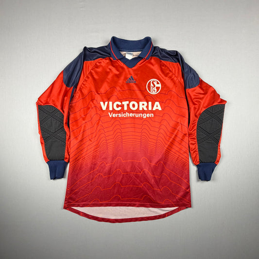 FC Schalke 04 01/02 S04 Trikot (XL) "1" Adidas