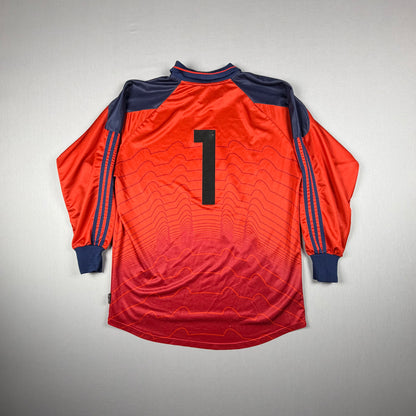 FC Schalke 04 01/02 S04 Trikot (XL) "1" Adidas