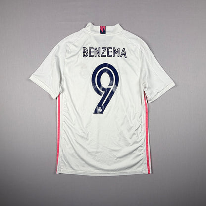 Real Madrid 20/21 RMA Trikot (M) "9 Benzema" Adidas