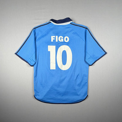 Real Madrid 99/00 RMA Trikot (M) "10 Figo" Adidas