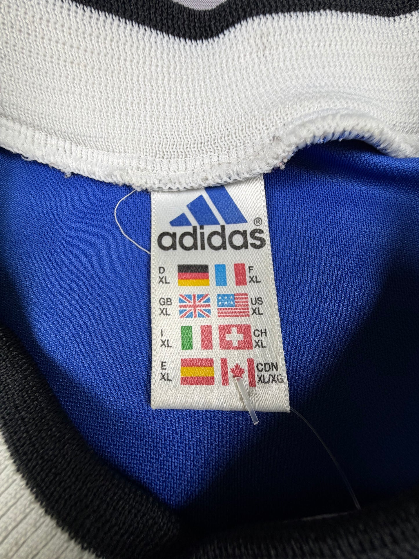 fc schalke 04 97/99 s04 trainingsshirt (xl) adidas