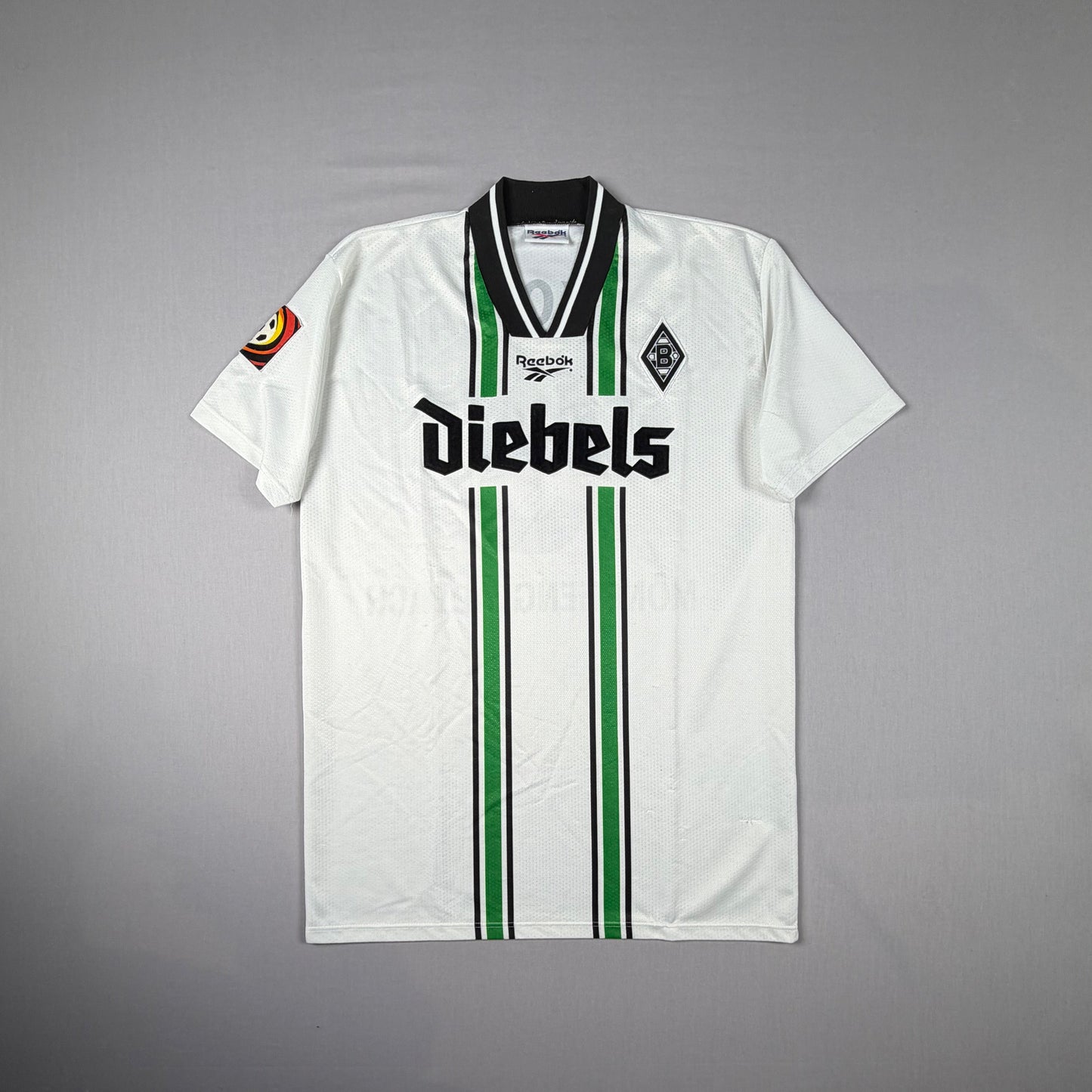 borussia m'gladbach 96/97 bmg trikot (l) "9 juskowiak" reebok