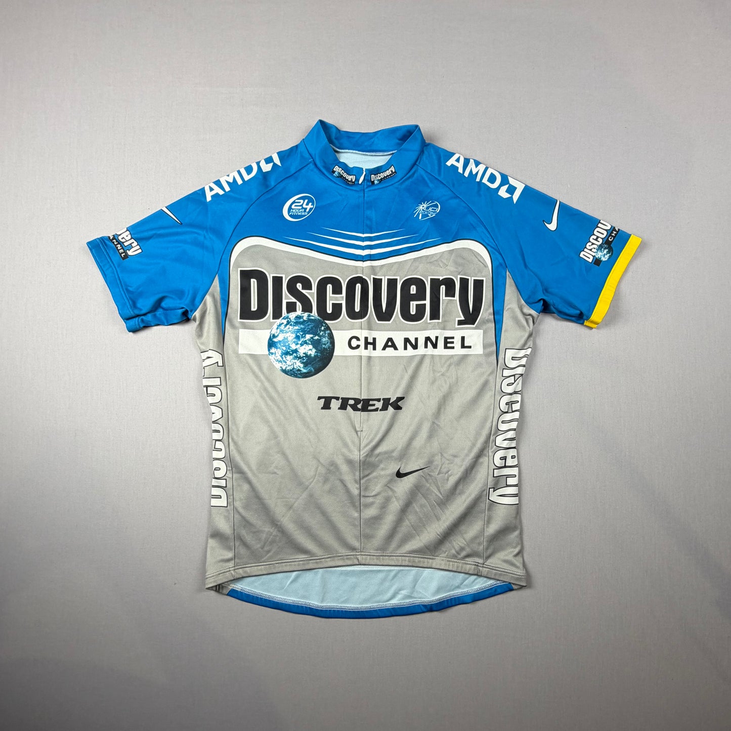 discovery channel trek radtrikot (xl)