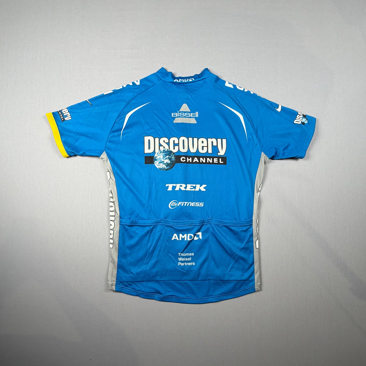 discovery channel trek radtrikot (xl)