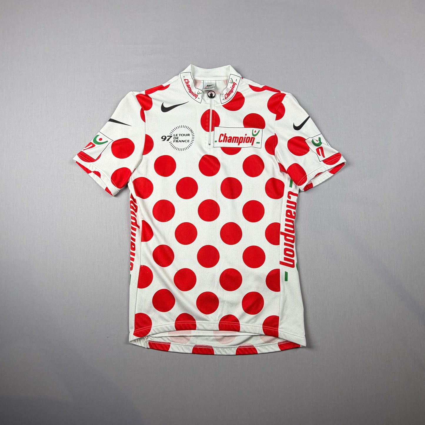 tour de france polka-dot bergtrikot 1997 (l)